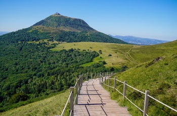 Udsigt mod Puy de dome