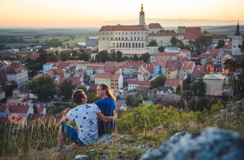 Udsigt over Mikulov