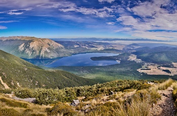 Udsigt over Nelson Lakes National Park - New Zealand