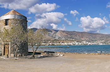 Udsigt til Elounda på Kreta