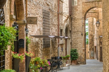 Byen Todis gamle bydel, Umbrien