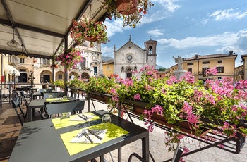 San Benedetto kirken i Norcia, Umbrien