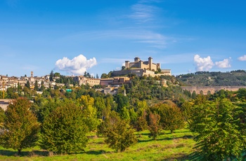 Renæssancebyen Spoleto i Umbrien