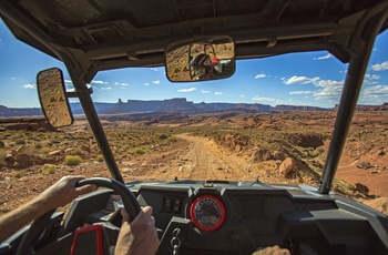 Aktiviter tæt på byen Moab i Utah, USA