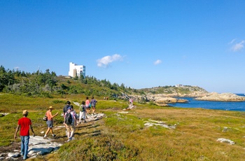 På vandring i Duncan bugten, Vancouver Island