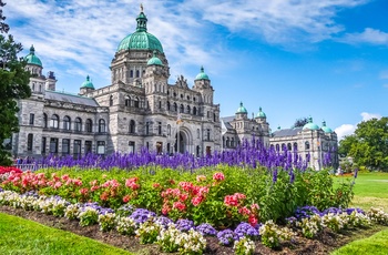 Parlamentsbygningen i Victoria - Vancouver Island