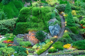 Butchart Gardens lidt nord for Victoria, Vancouver Island