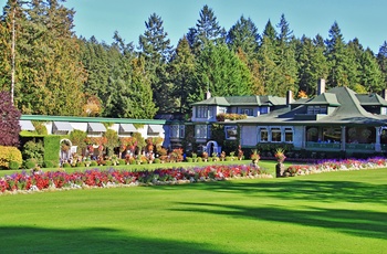 Butchart Gardens på Vancouver Island