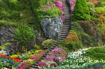 Butchart Gardens på Vancouver Island