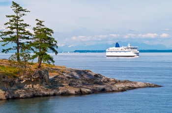 Færgen mellem Vancouver og Victoria, Canada