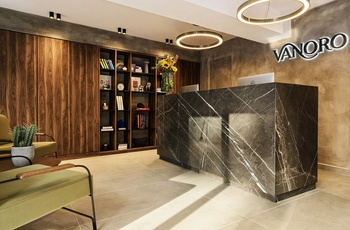 Vanoro Hotel i Thessaloniki - Receptionen