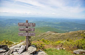 Mount Mansfiels i Green Mountains, Vermont i USA