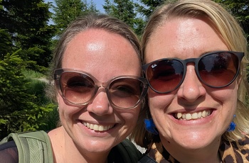 Biolog og naturformidler Vicky Knudsen på autocamper-tur i Schwarzwald