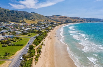 Strand ved kystbyen Apolly Bay Beach - Victoria i Australien