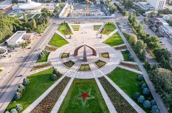 Victory Square i Bishkek - Kirgisistan