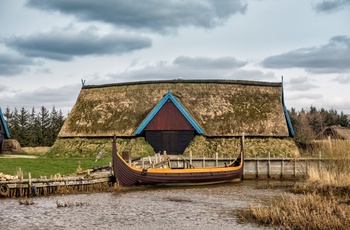 Vikingeskib i Bork Vikingehavn