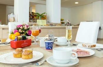 Villa Esperia i Taormina på Sicilien - Morgenmad