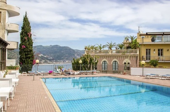 Villa Esperia i Taormina på Sicilien - Pool