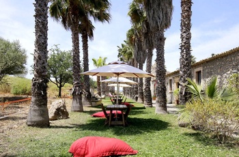 Villa dei Papiri på Sicilien - Have