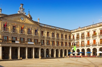 Plaza Espana i byen Vitoria-Gasteiz - Baskerlandet og det nordlige Spanien