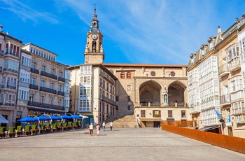 Plaza de la Virgen Blanca i byen Vitoria-Gasteiz - Baskerlandet og det nordlige Spanien