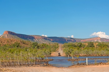 Gibb River Road over Pentecost River - Western Australia
