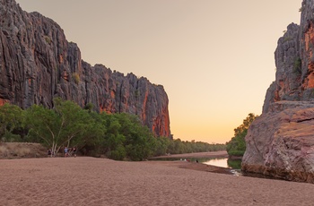 Windjana Gorge tæt på Gibb River Road - Western Australia