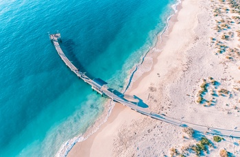 Lækker strand i Jurien Bay, Western Australia