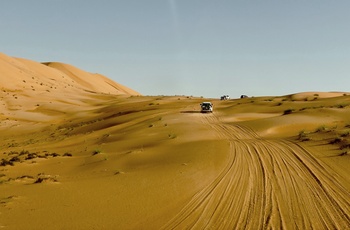 Med firhjulstrækker gennem Wahiba Sands - ørken i Oman