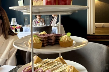 Wales - Afternoon Tea på Plas Dinas Country House (Foto - Cymru Wales Crown Copyright)