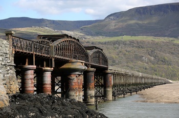 Wales - Barmouth Bridge over Afon Mawddach (Foto - Cymru Wales Crown Copyright)