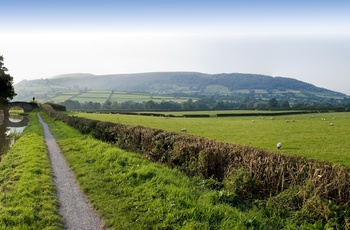 Wales - Monmouthshire & Brecon Canal gennem Brecon Beacons National Park