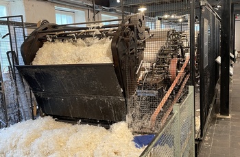 Wales - bearbejningen af ulden begynder på National Wool Museum