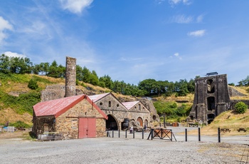 Wales - de synlige minder fra Blaenavon Ironworks