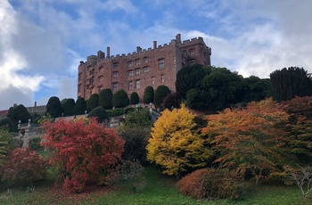 Wales - det smukke slot Powis Castle i Welshpool