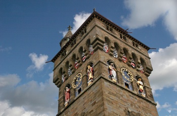 Wales - klokketårnet på Cardiff Castle