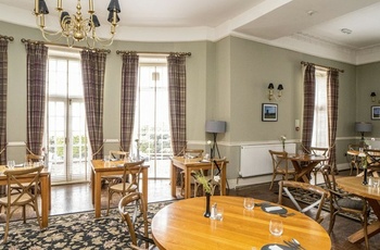 Wales - restauranten på the Manor Hotel