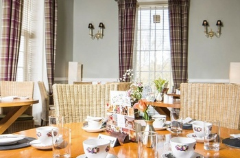 Wales - så er der dækket op til morgenmad på the Manor Hotel