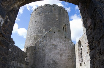 Wales - tårn i Pembroke Castle