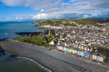 Wales - udsyn over Aberystwyth 