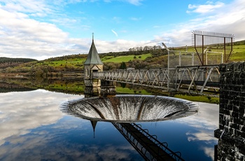 Wales - vandreservoiret Pontsticill Reservoir