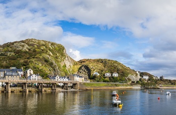 Wales, Barmouth -  byens havn