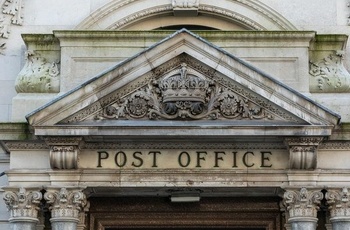 Wales, Cardiff, the Parkgate Hotel - hotellet er indrettet i det tidligere Post office i byen