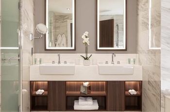 Wales, Cardiff, the Parkgate Hotel - lækkert badeværelse