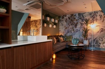 Wales, Cardiff - the Parkgate Hotel - spaområdet