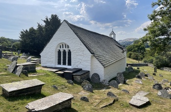 Wales, Corwen - Llangar Church
