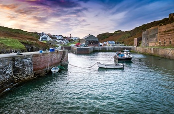 Wales, Pembrokeshire - den idylliske fiskerby Porthgain