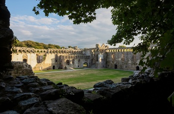 Wales, St Davids - de flotte ruiner af Bishops Palace
