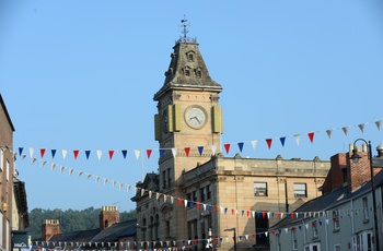 Wales, Welshpool - Welshpool Town Hall på High Street (Foto - Cymru Wales Crown Copyright)