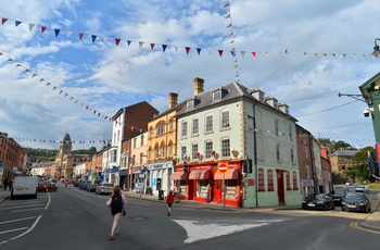 Wales, Welshpool - gadebillede ved Broad Street(Foto - Cymru Wales Crown Copyright)